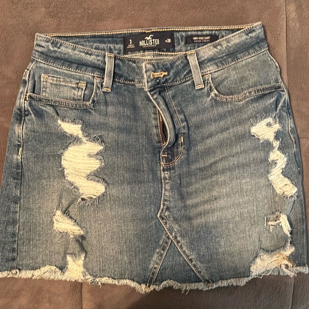 Jean skirt